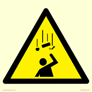 W035 Warning: Falling objects